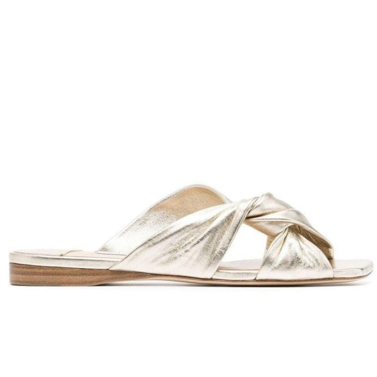 Jimmy Choo Narisa Twist Slide Sandal - Runway Catalog