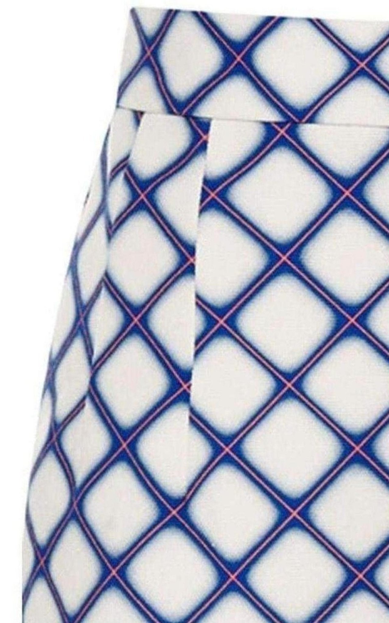 Jonathan Saunders Printed Textured - Cotton Pencil Skirt - Runway Catalog