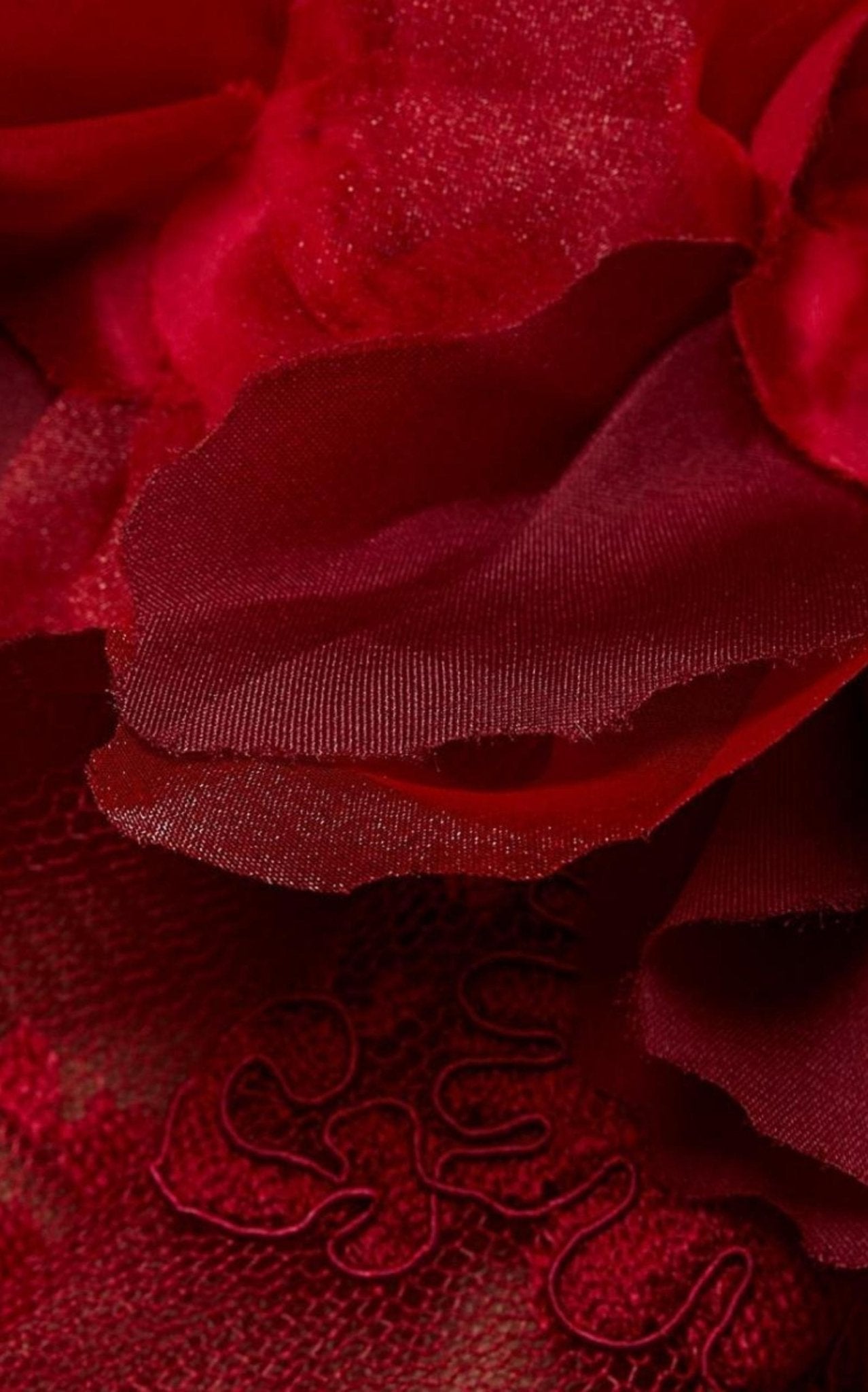 Marchesa Floral Lace Off - The - Shoulder Gown - Runway Catalog