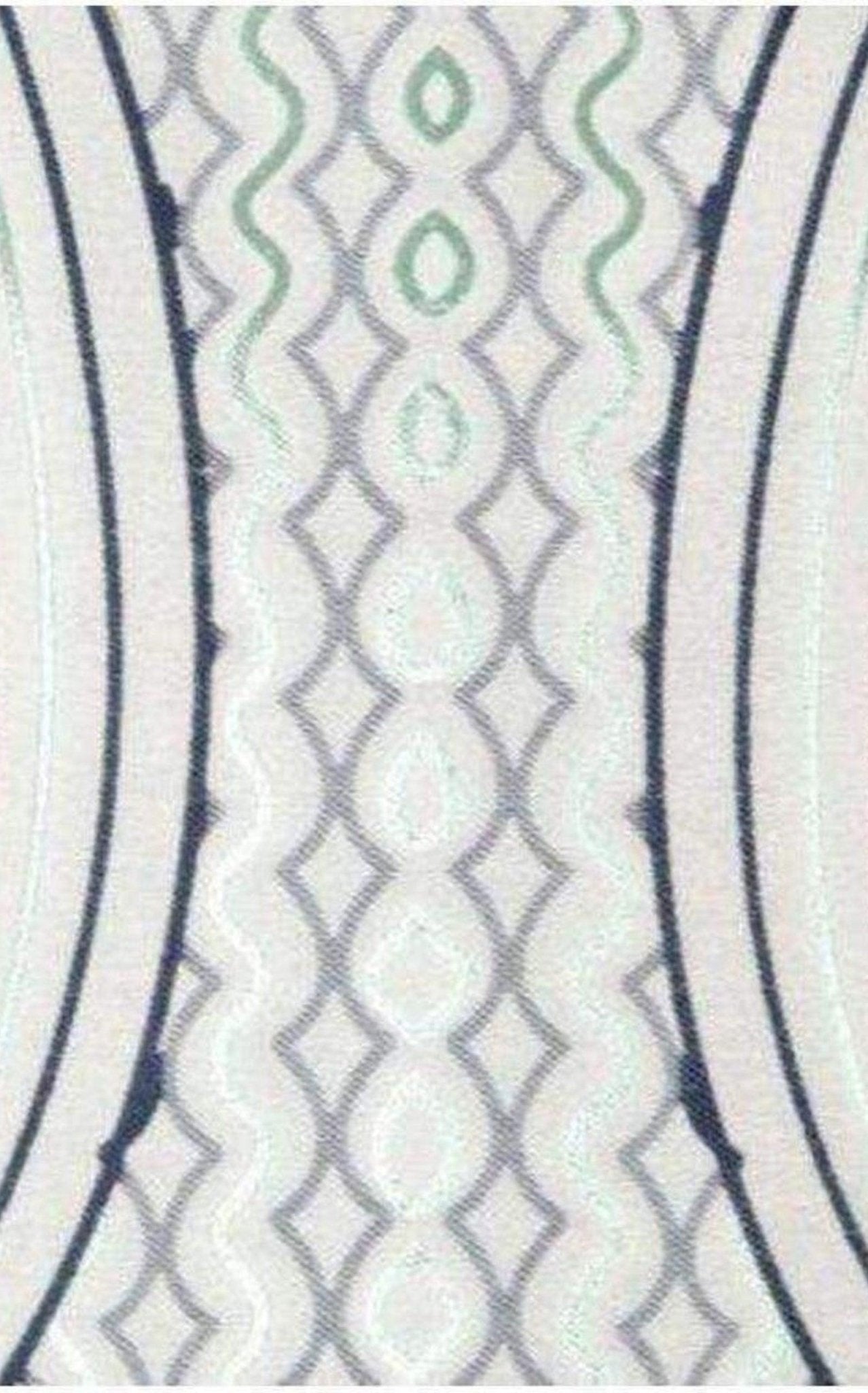 Robe en jacquard imprimé Lella de Mary Katrantzou - Catalogue défilé