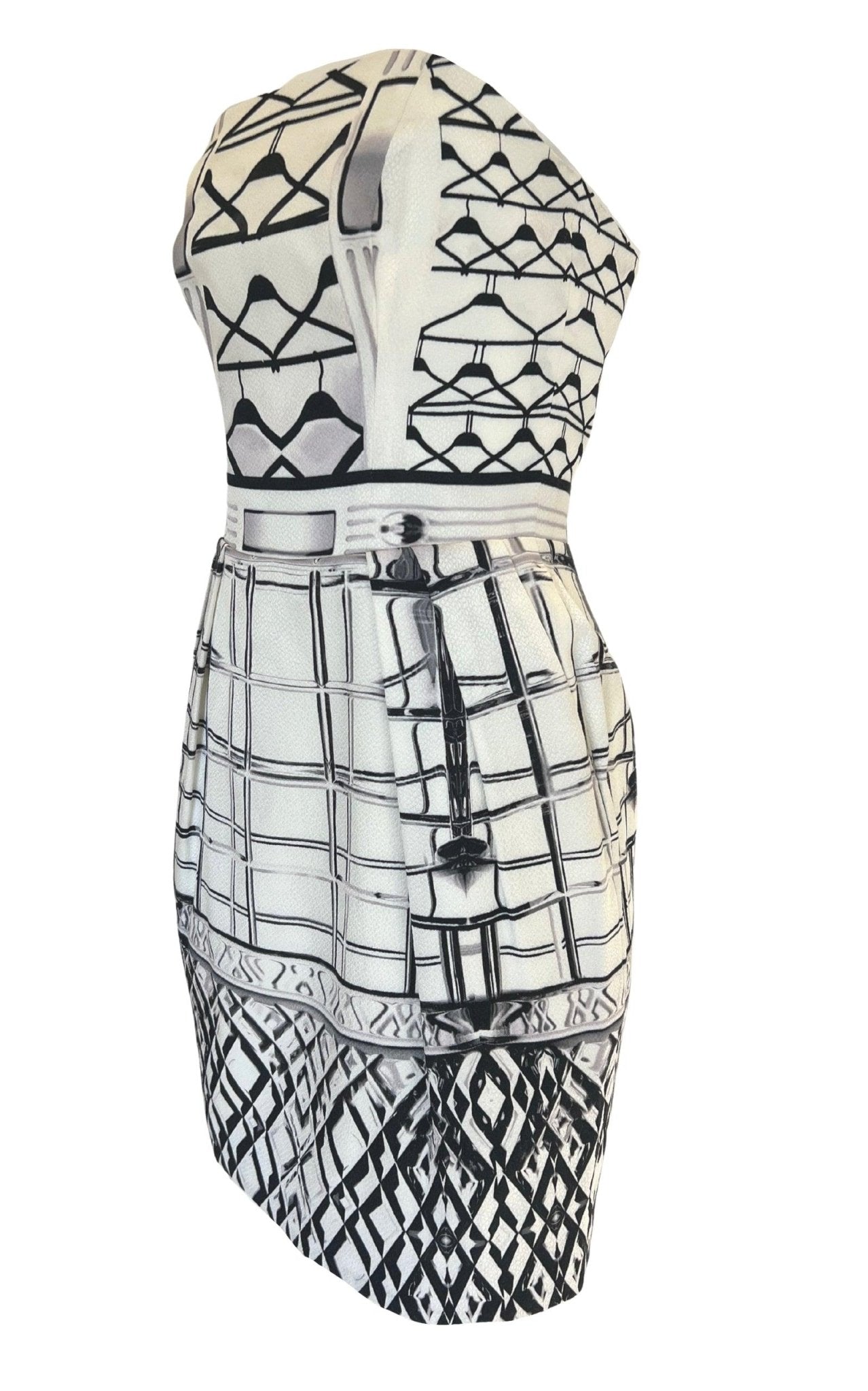 Mary Katrantzou Starbright Bustier Jacquard Dress - Runway Catalog