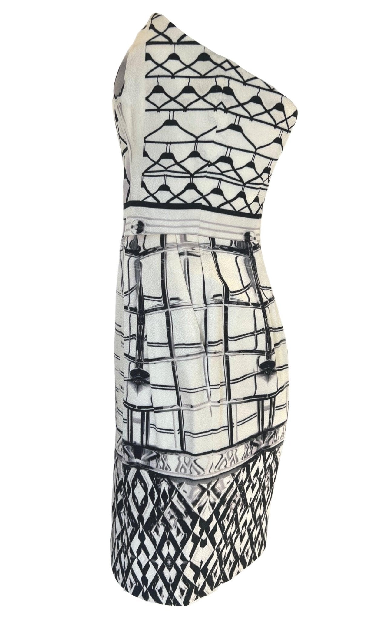 Mary Katrantzou Starbright Bustier Jacquard Dress - Runway Catalog