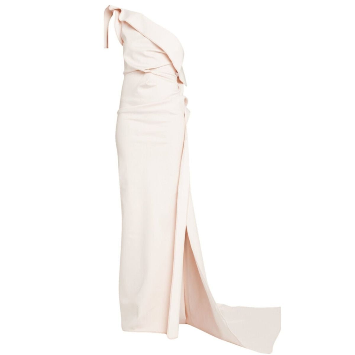Maticevski Instrumental One - Shoulder Crepe Gown - Runway Catalog