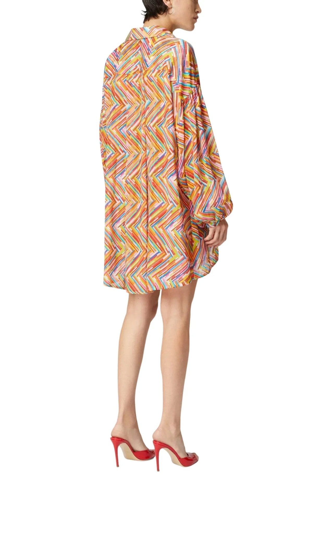 Missoni Oversized Printed Cotton - Silk Shirt - Runway Catalog