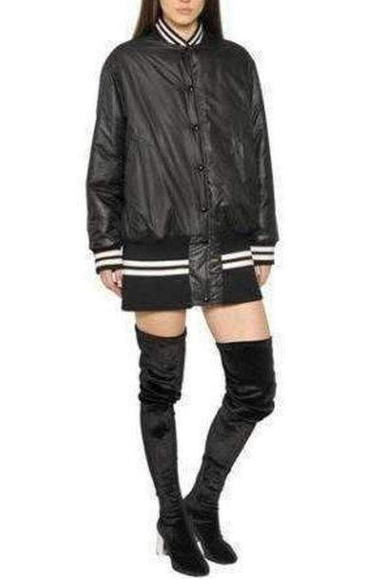 MM6 Maison Margiela MM6 Maison Margiela Water Repellant Reversible Bomber Jacker - Runway Catalog