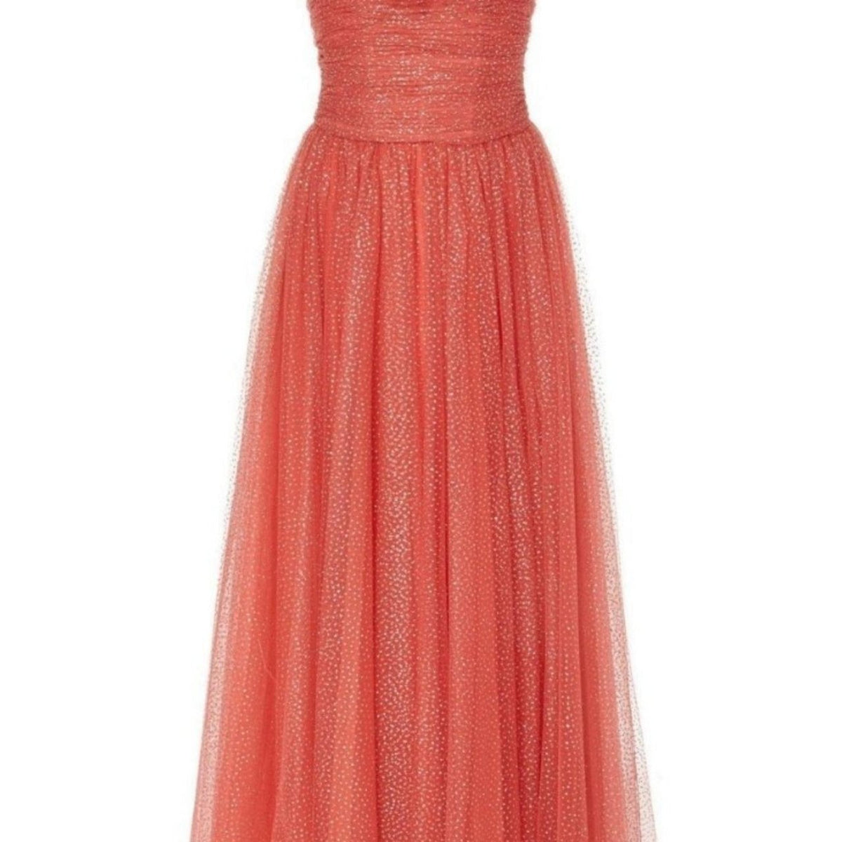 Monique Lhuillier Glitter Tulle Cocktail Dress – Runway Catalog