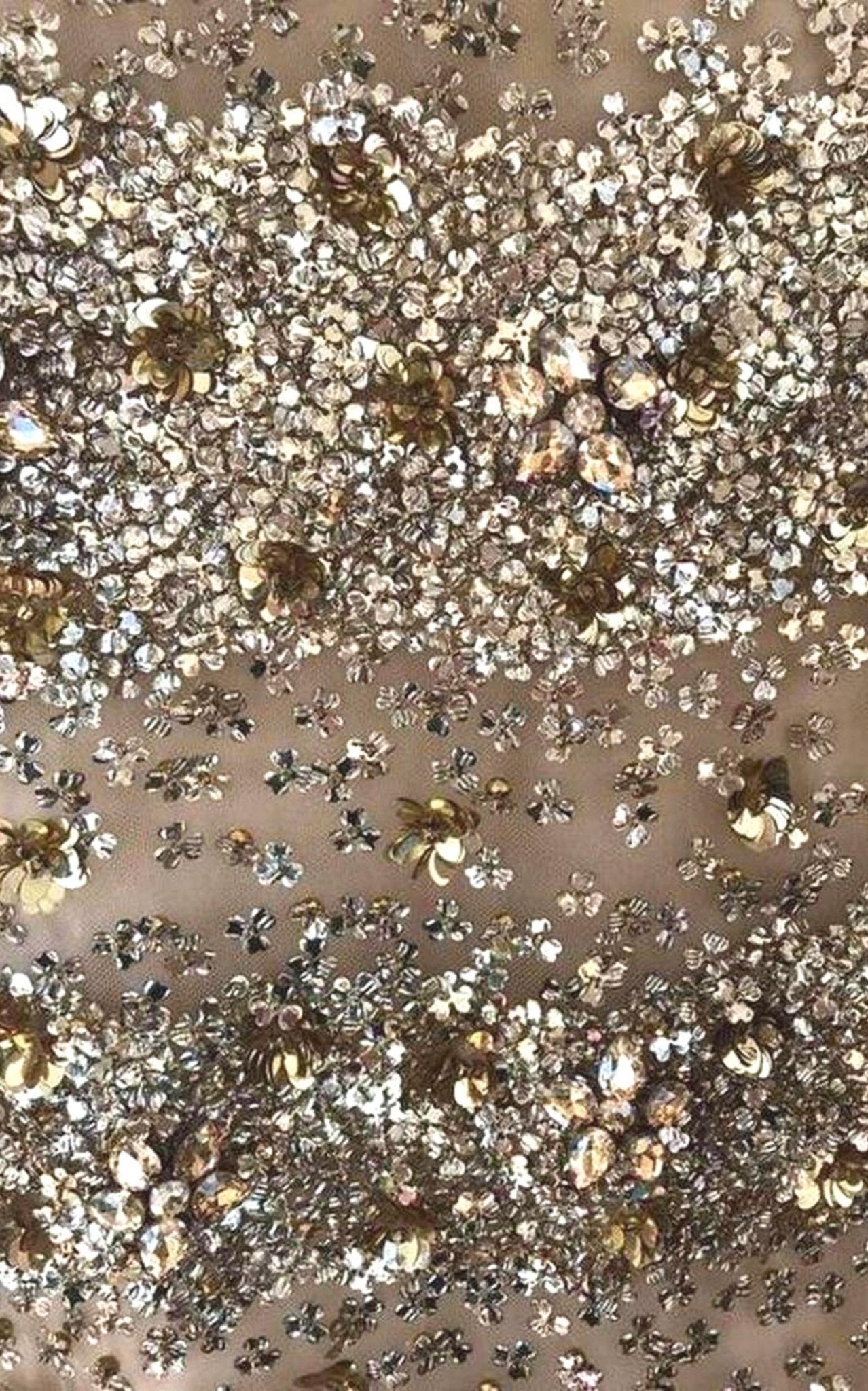 Naeem Khan Naeem Khan Beaded Gold Fitted Cocktail Dress - Runway Catalog