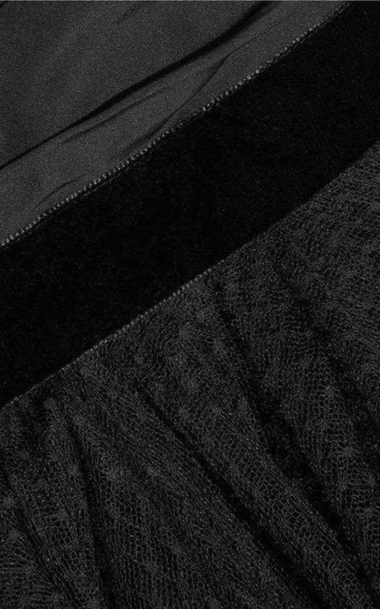 Philosophy Di Lorenzo Serafini Faille and Swiss Dot Tulle Dress - Runway Catalog