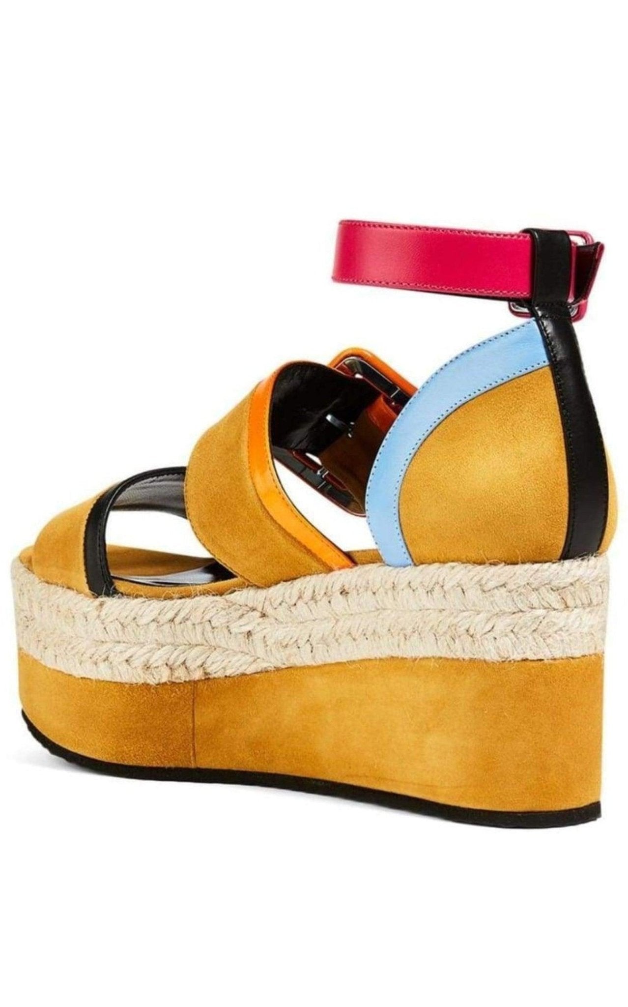 Pierre Hardy Alpha Sun Suede Sandals - Runway Catalog