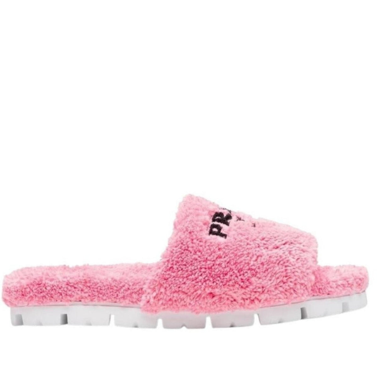 Prada • Women\'s Faux Shearling Scrunchie • Petal Pink • Used 4 Times • Luxury Max main image 4