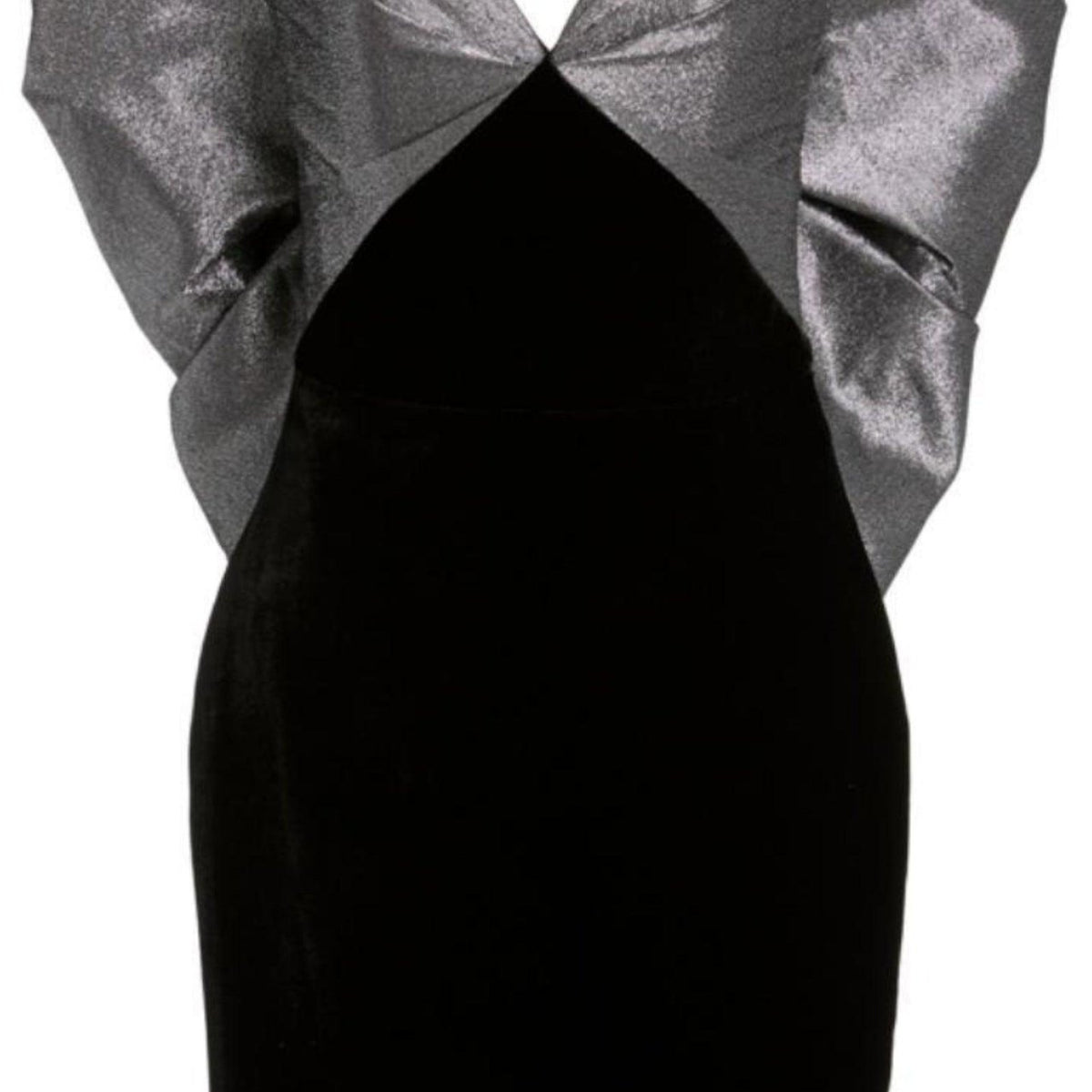 rasario off the shoulder dress Rasario Off-shoulder satin midi dress Rasario