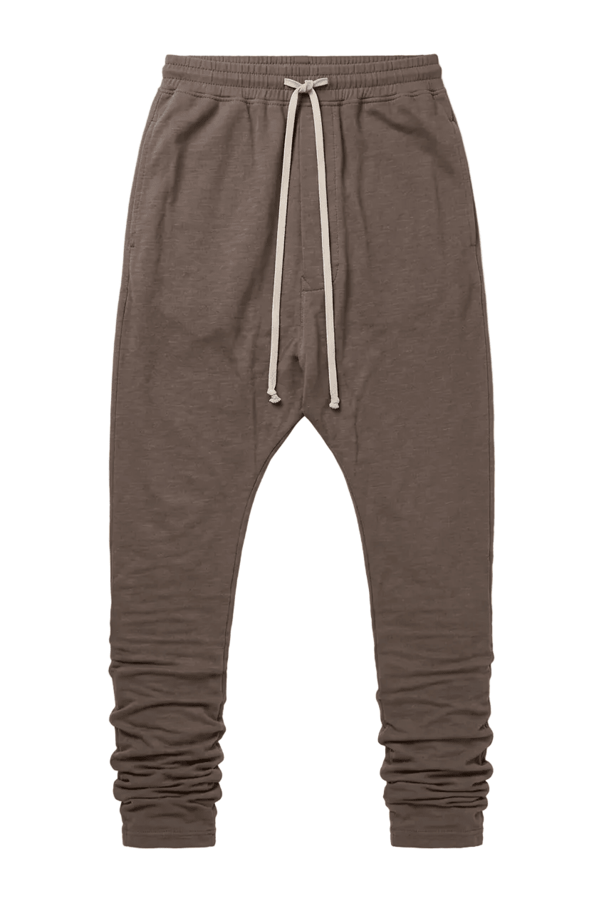 Rick Owens Cotton Jersey Lounge Pants - Runway Catalog
