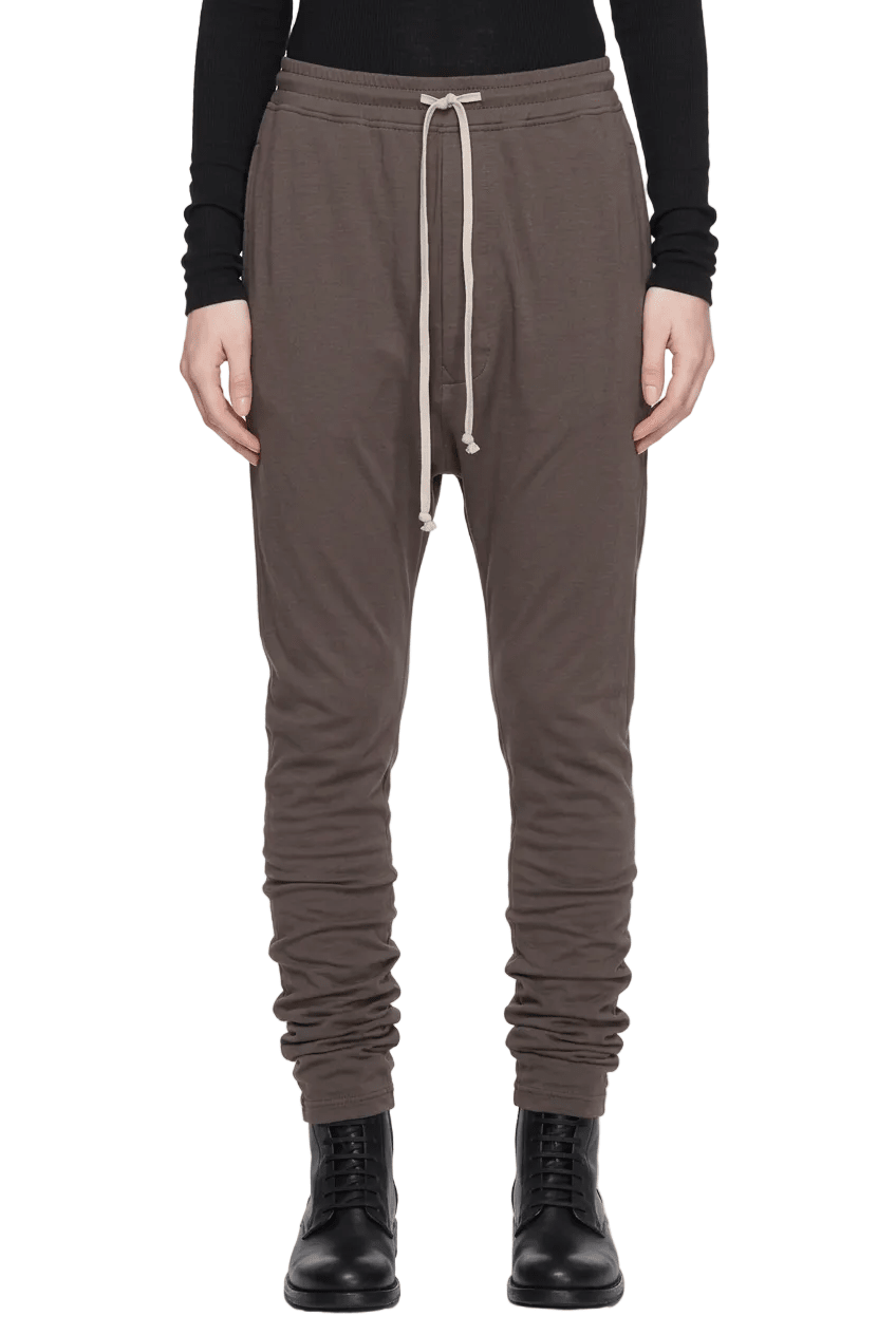 Rick Owens Cotton Jersey Lounge Pants - Runway Catalog