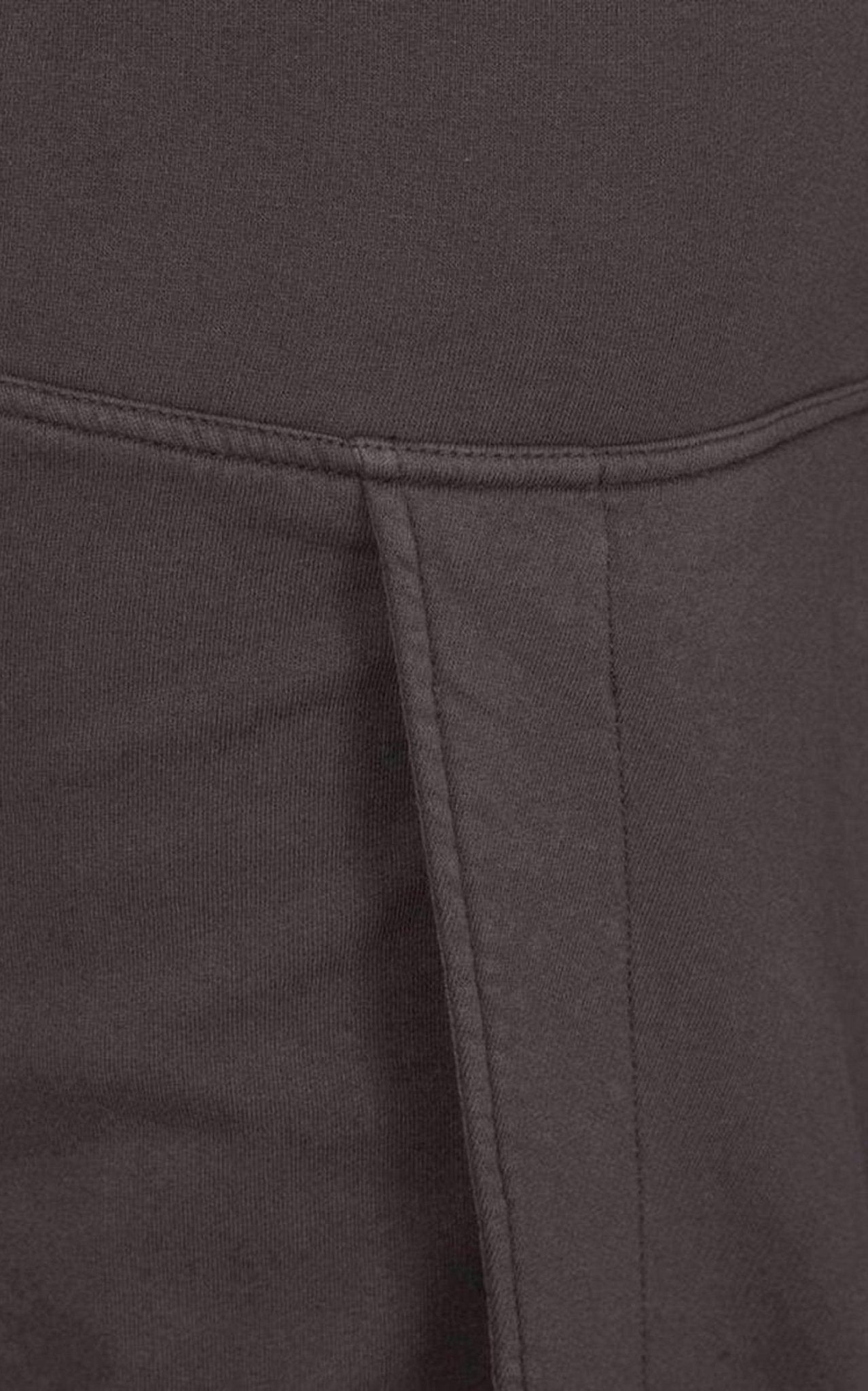 Rick Owens Cotton Pillar Grey Skirt - Runway Catalog