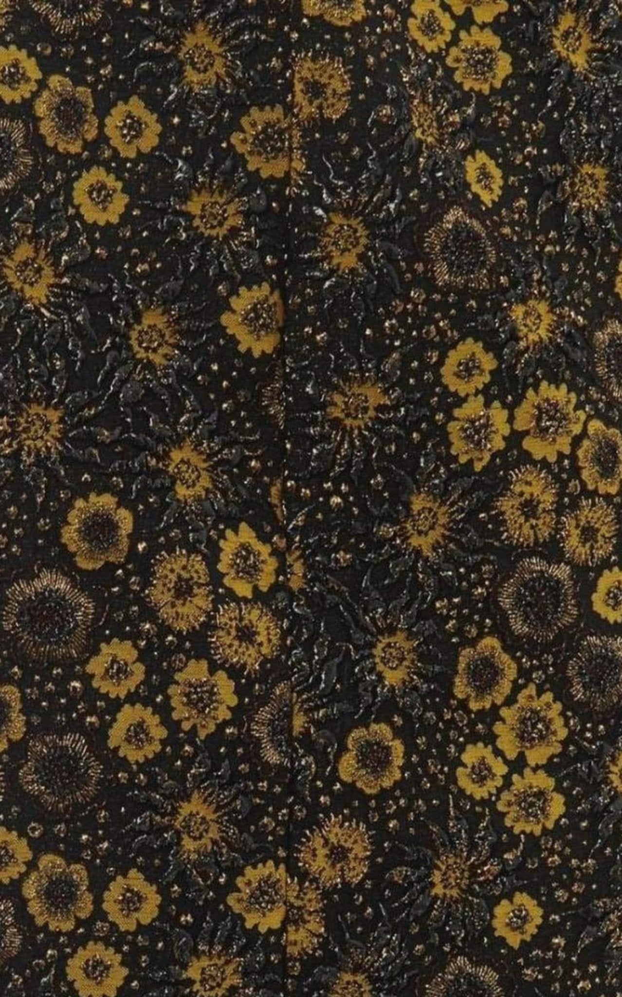 Rochas Floral Jacquard Pencil Skirt - Runway Catalog