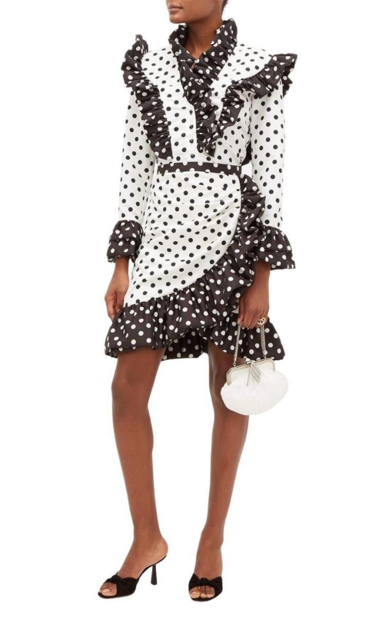 Rodarte Ruffled polka - dot skirt - Runway Catalog