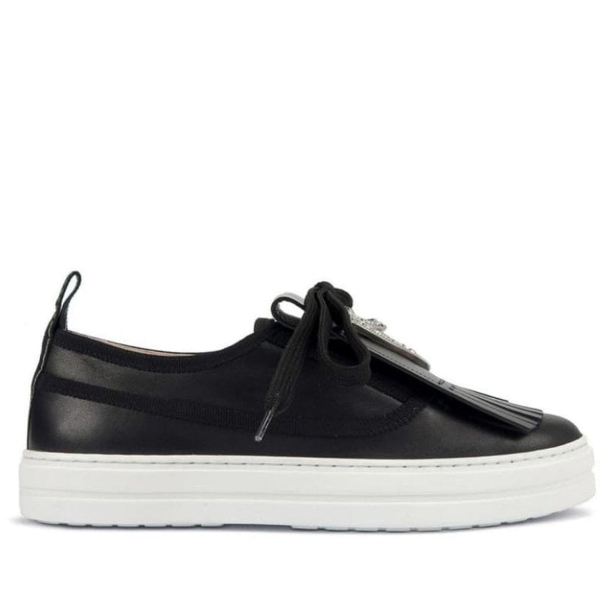 Roger Vivier Call Me Vivier Leather Sneakers