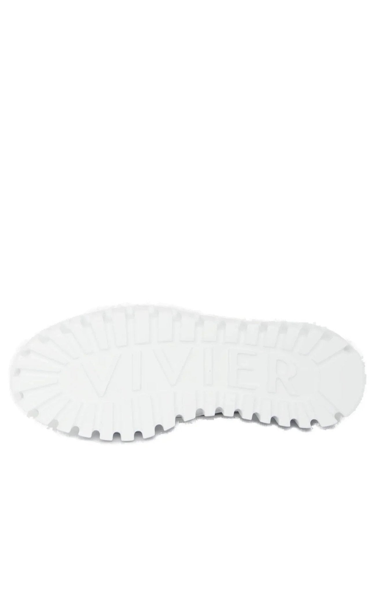 Roger Vivier Viv' Go - Thick Buckle White Platform Sneakers - Runway Catalog