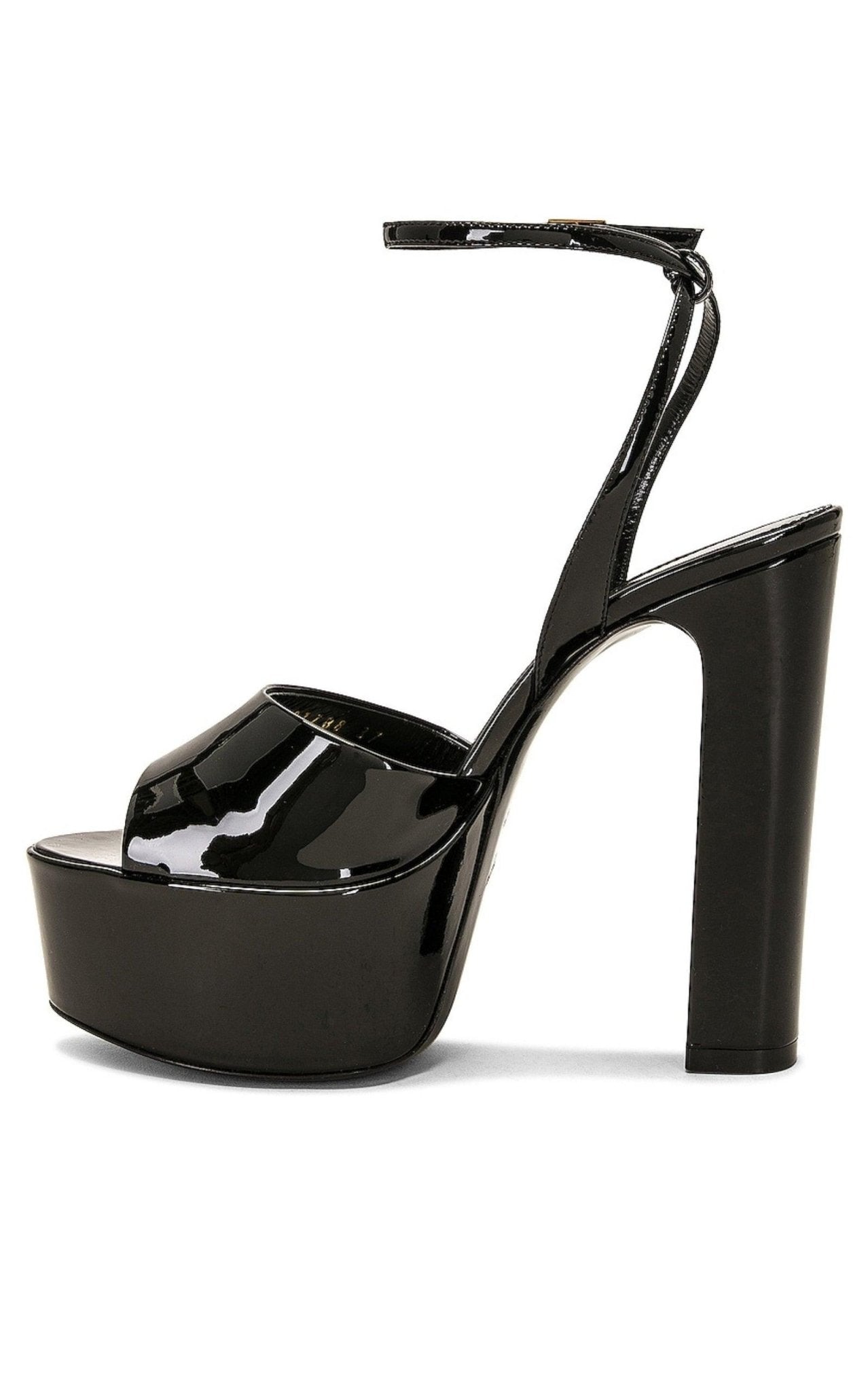 Saint Laurent Jodie Peep Toe Platform Heels Pump - Runway Catalog