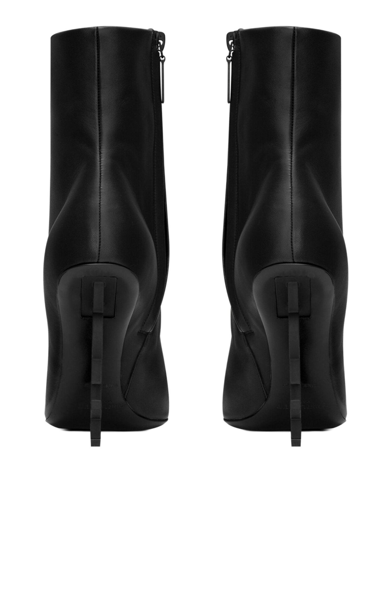Saint Laurent Opyum 105mm Leather Ankle boots - Runway Catalog