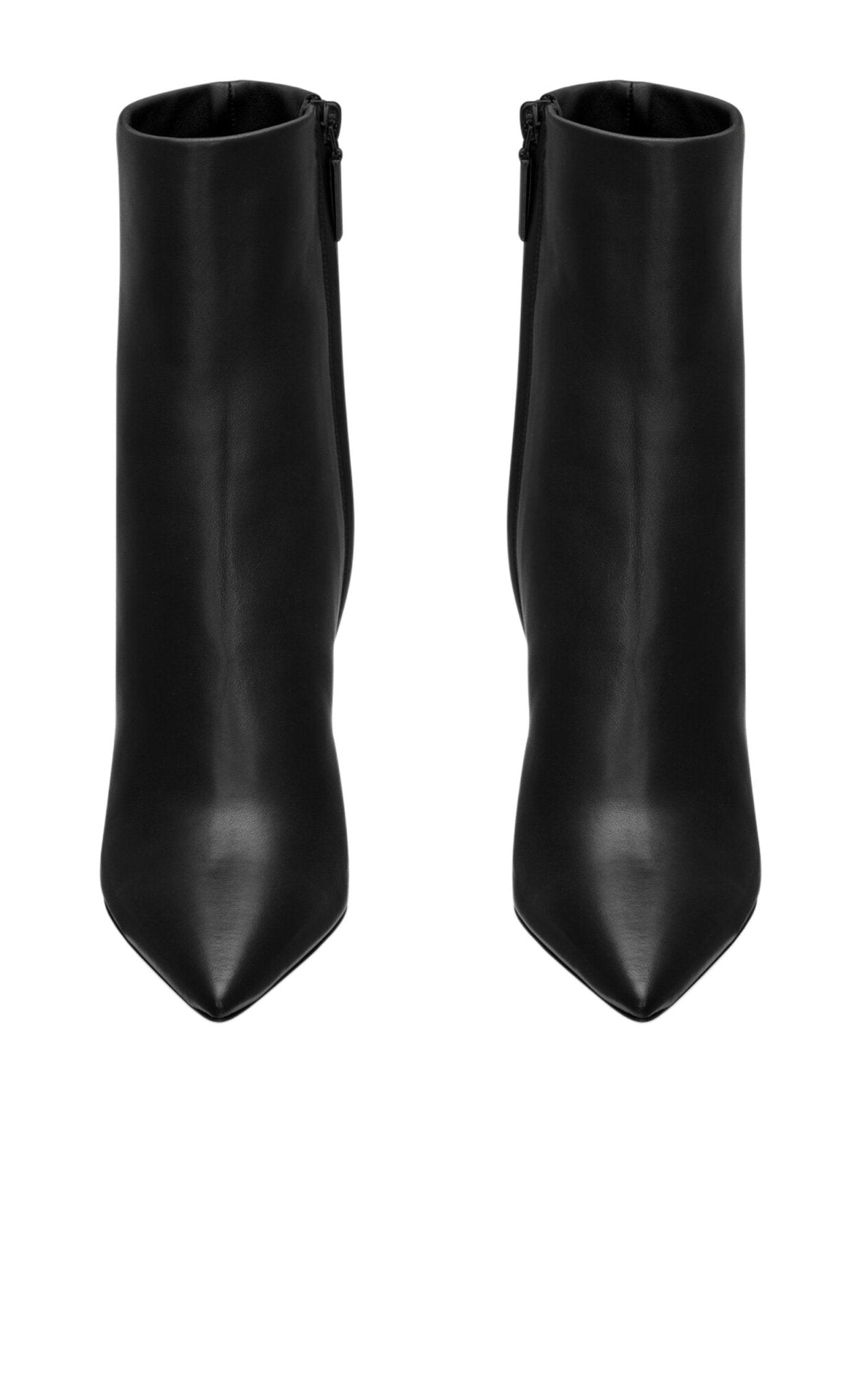 Saint Laurent Opyum 105mm Leather Ankle boots - Runway Catalog