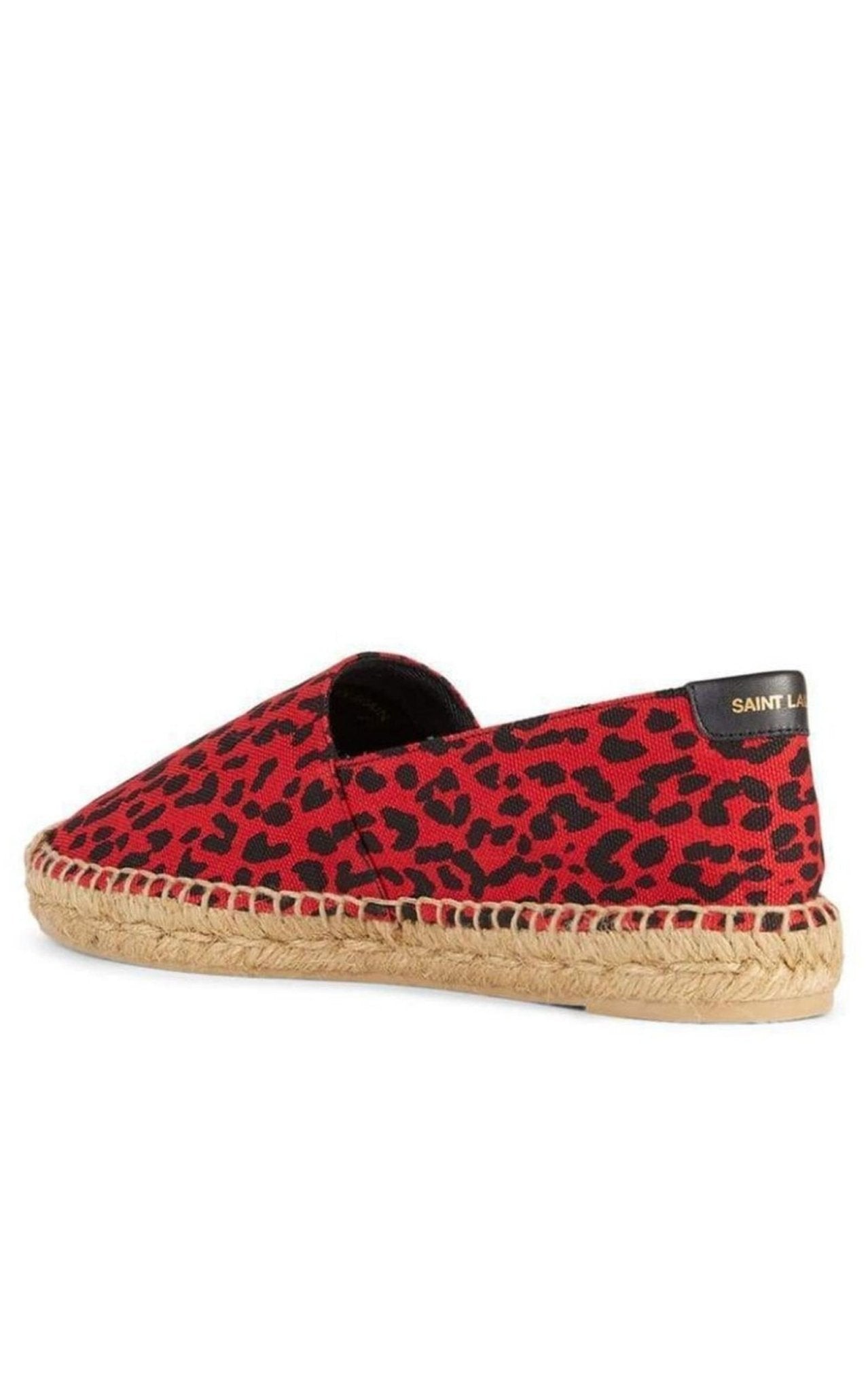 Saint Laurent Signature Leopard – Espadrilles mit Leopardenmuster – Laufsteg-Katalog