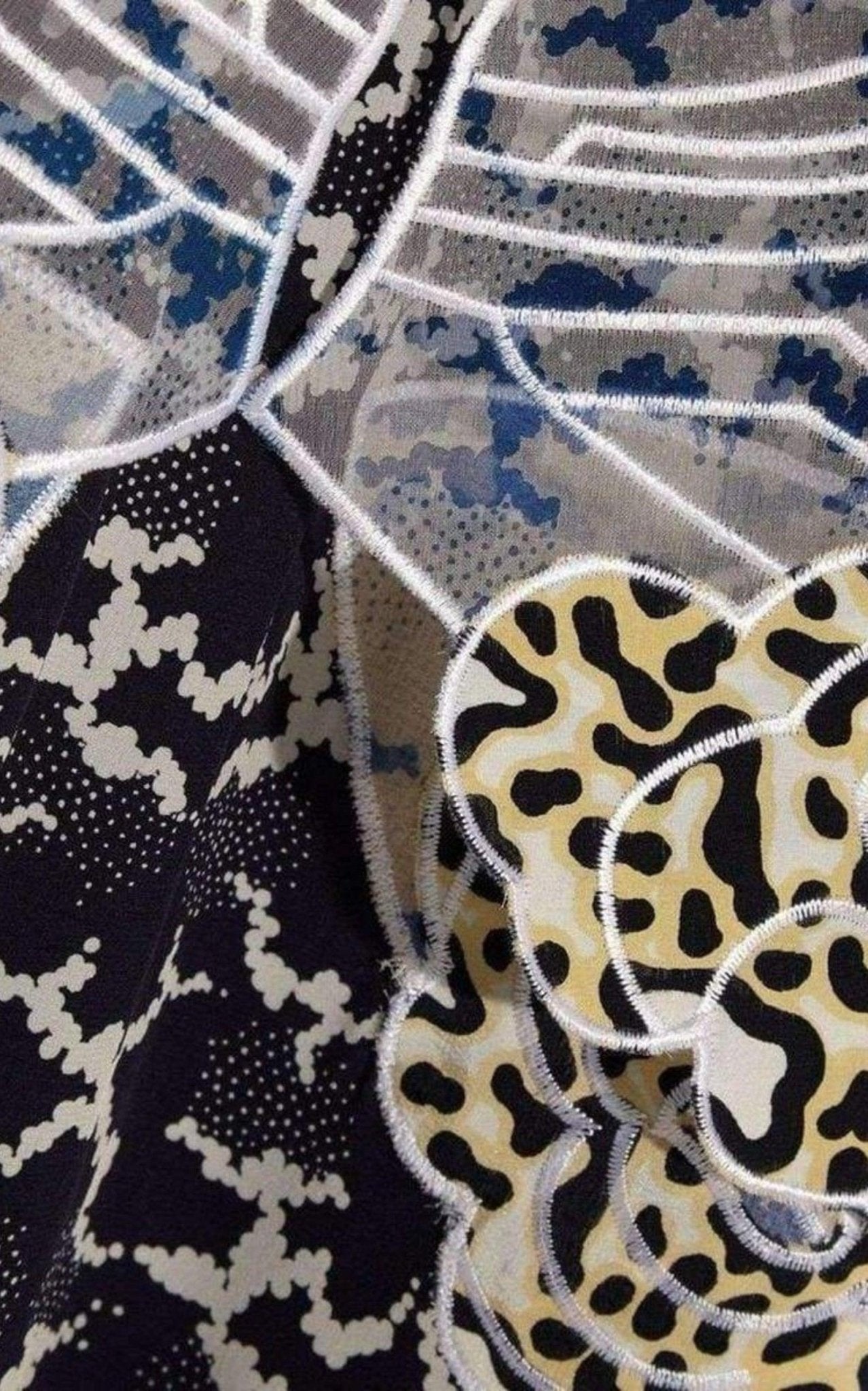 Combinaison en soie avec appliqués Stella McCartney - Catalogue défilé