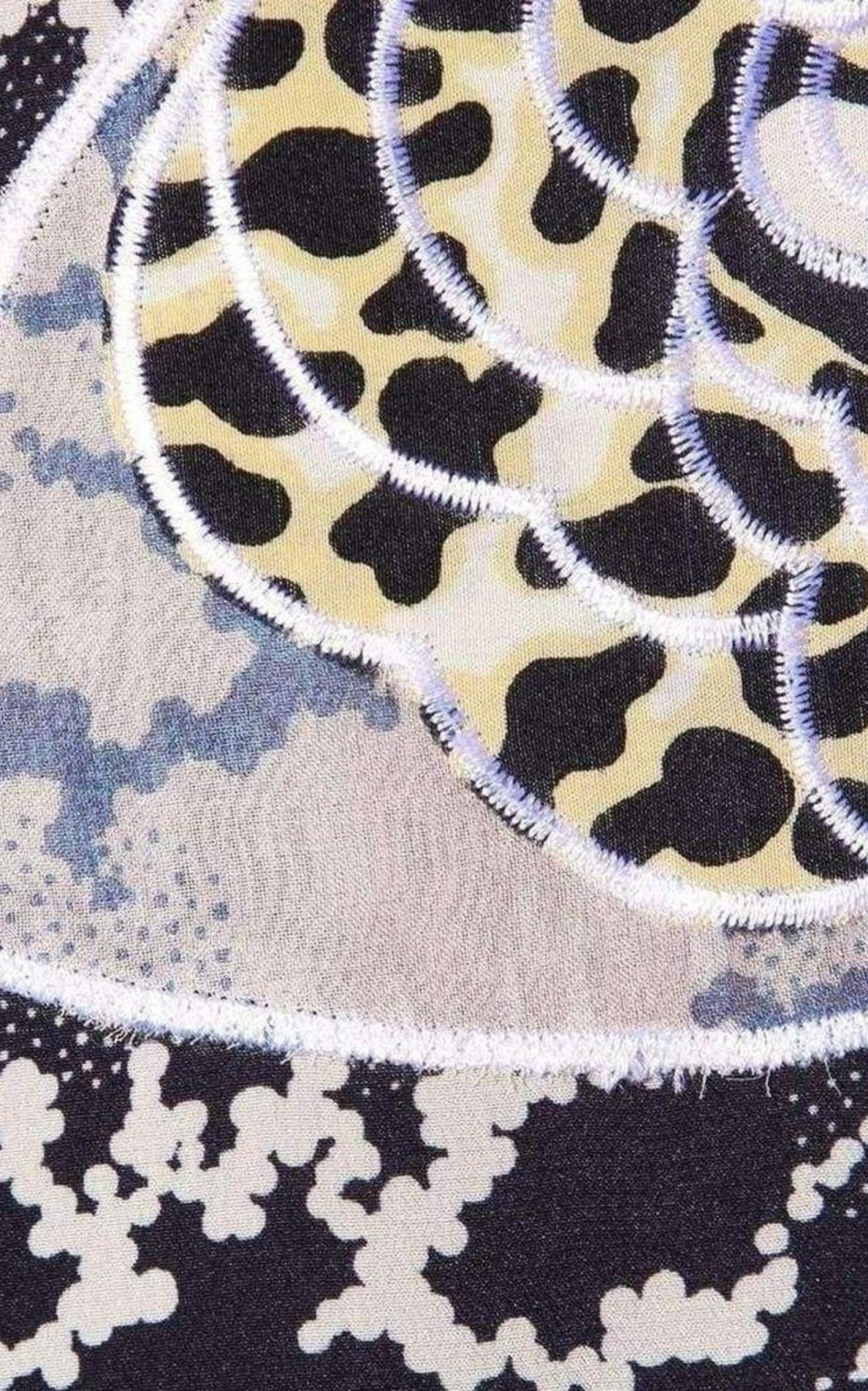 Combinaison en soie avec appliqués Stella McCartney - Catalogue défilé