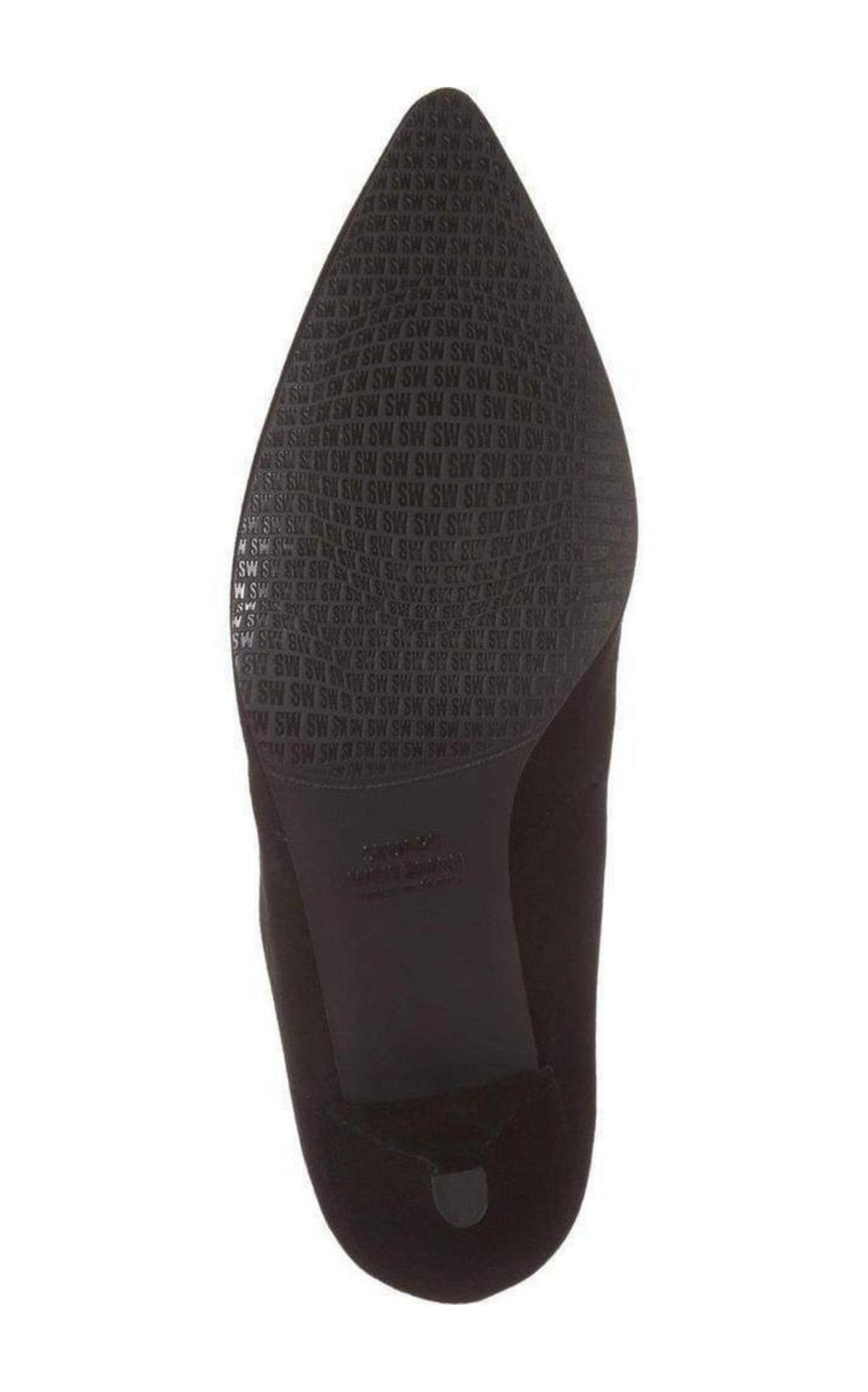 Stuart Weitzman Cling Black Suede Sock Booties - Runway Catalog