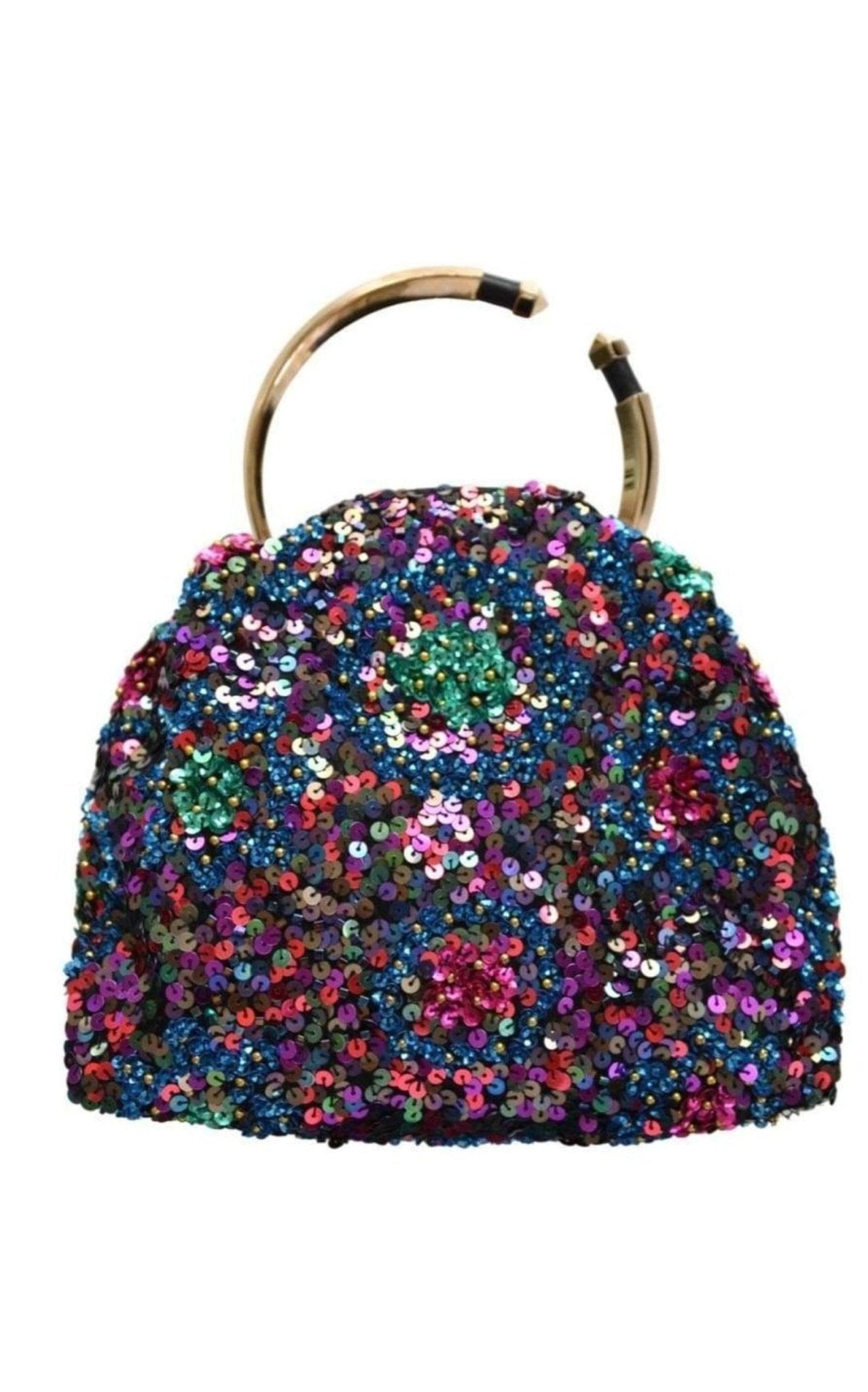 Valentino Bebop Loop Pailletten-Clutch – Laufsteg-Katalog