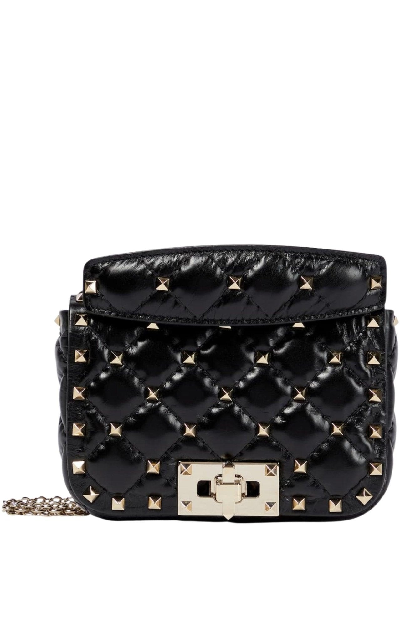 Valentino Rockstud Spike Mini Leather Shoulder Bag - Runway Catalog
