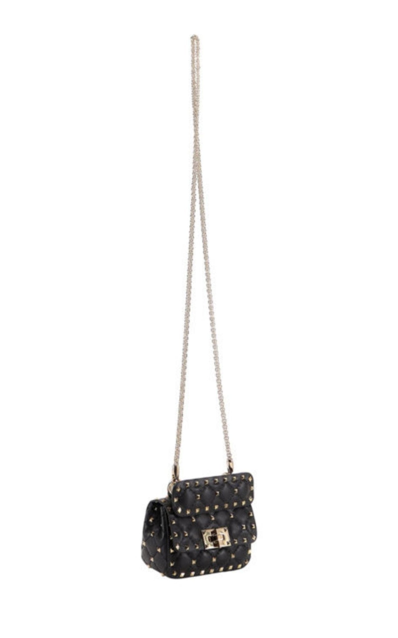 Valentino Rockstud Spike Mini Leather Shoulder Bag - Runway Catalog