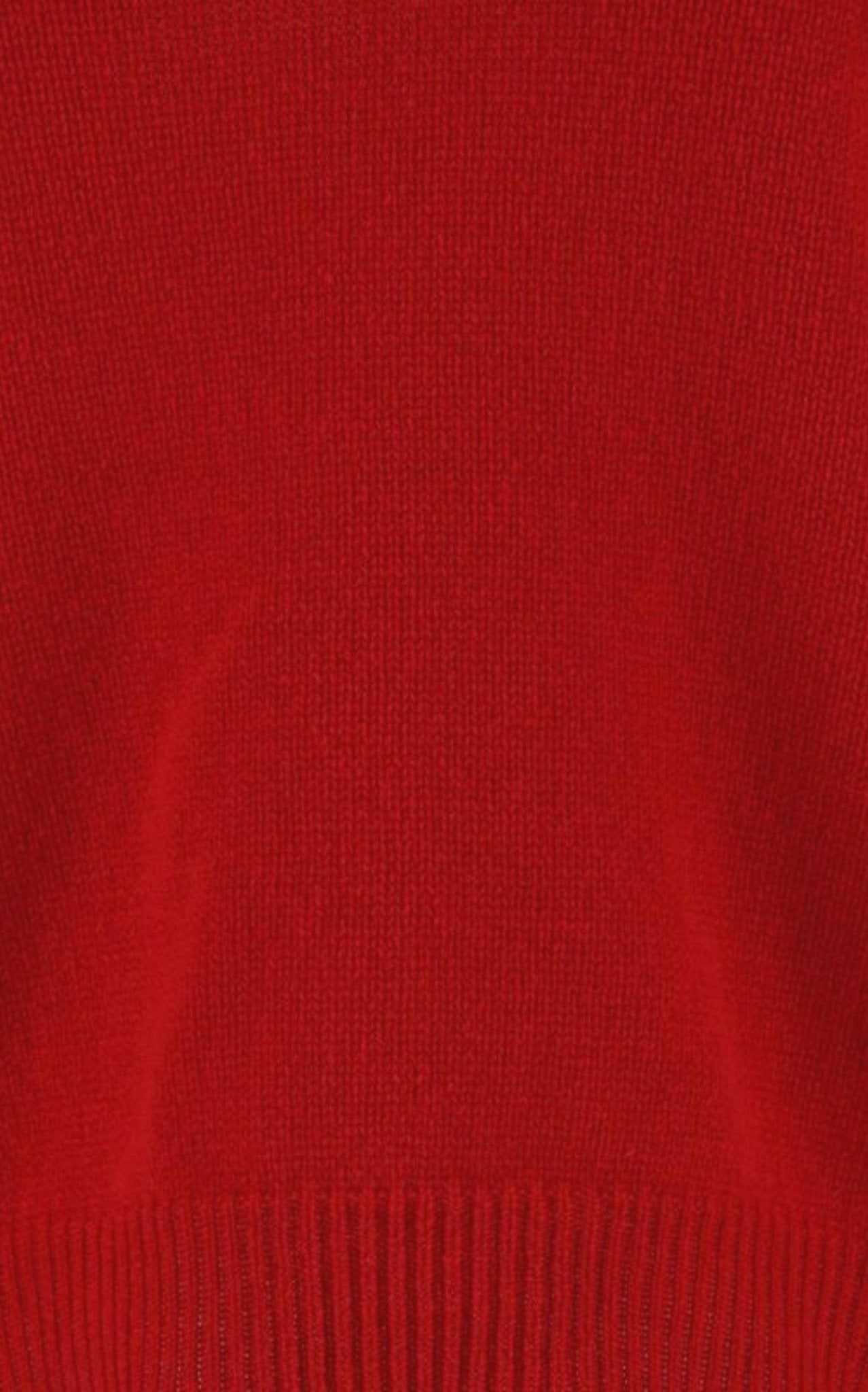 Valentino Straight Hem Long - Sleeved Cashmere Jumper - Runway Catalog