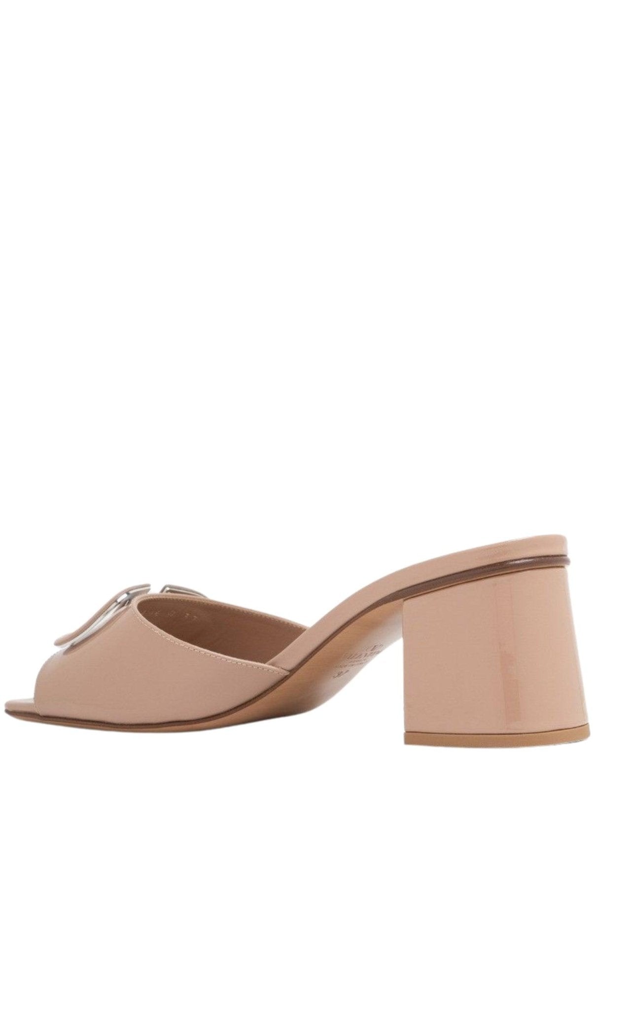 Valentino Vlogo Signature Lackleder-Pantolette – Laufsteg-Katalog