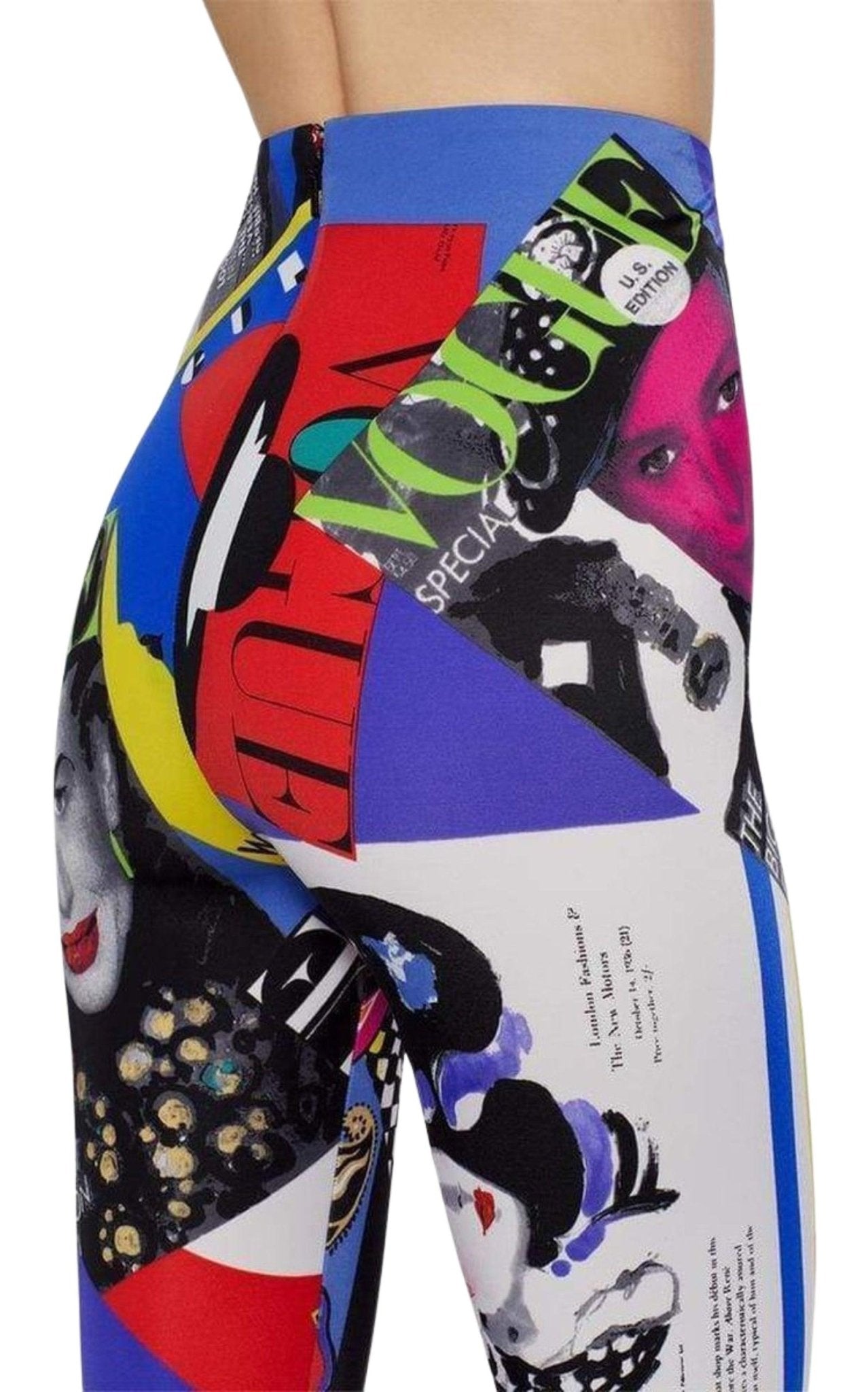 Versace Print Tribute Tights - Runway Catalog