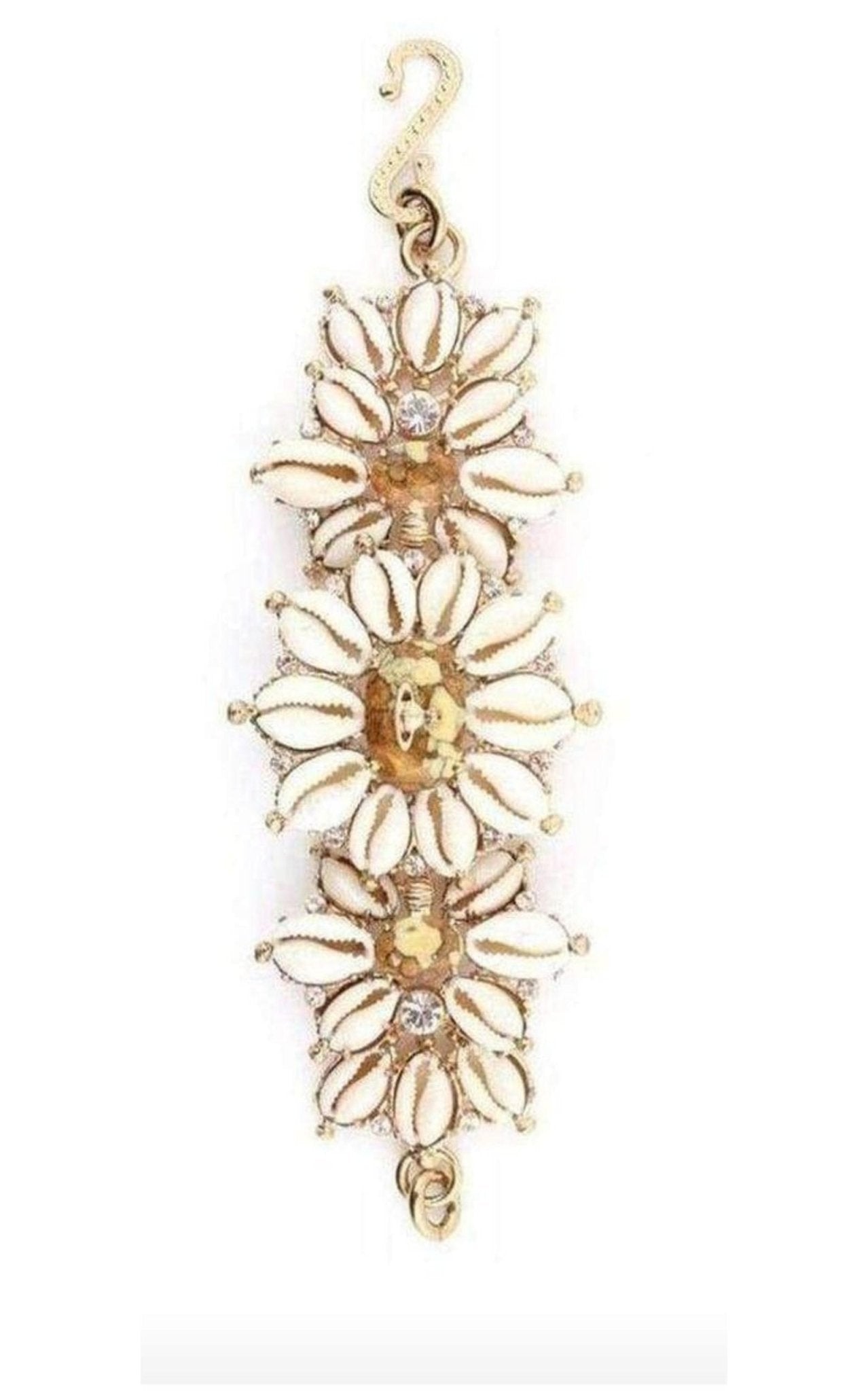 Vivienne Westwood Lusaka Pleated Gold Bracelet - Runway Catalog