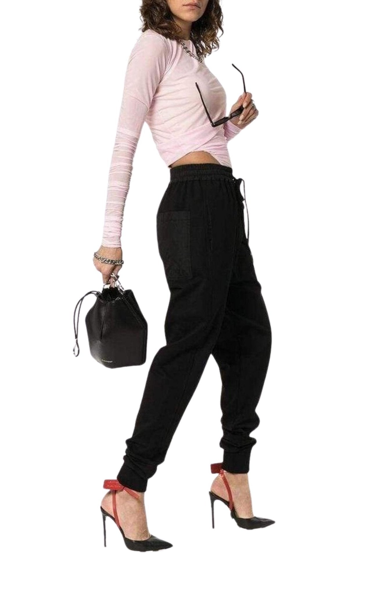 Y/Project Cut Out Hip Long Sleeved Bodysuit - Runway Catalog