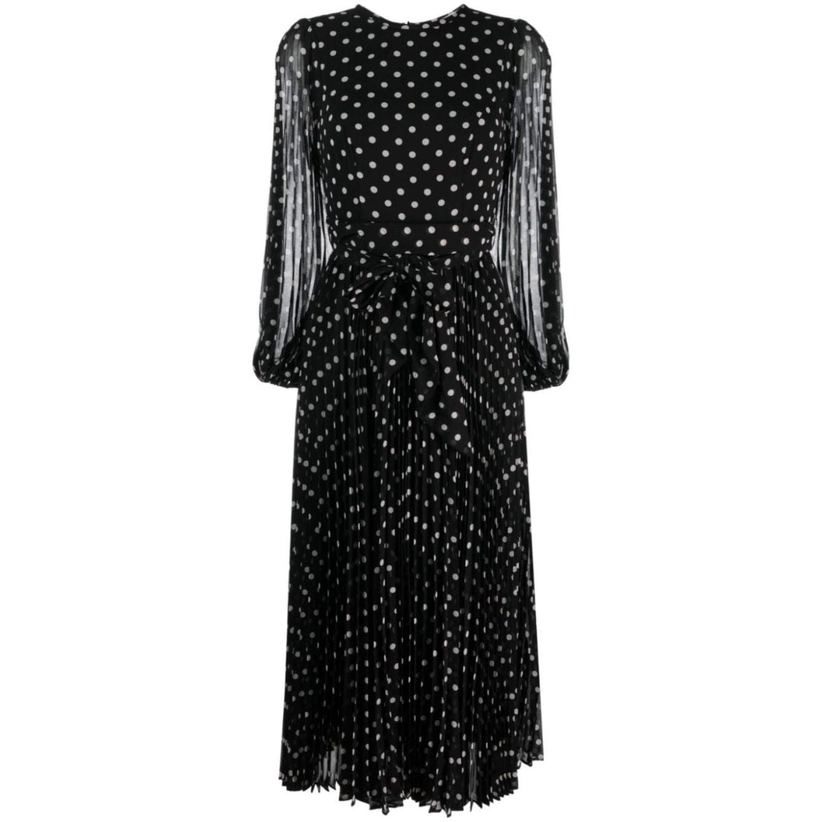 Zimmermann Polka Dot - print Pleated Dress - Runway Catalog