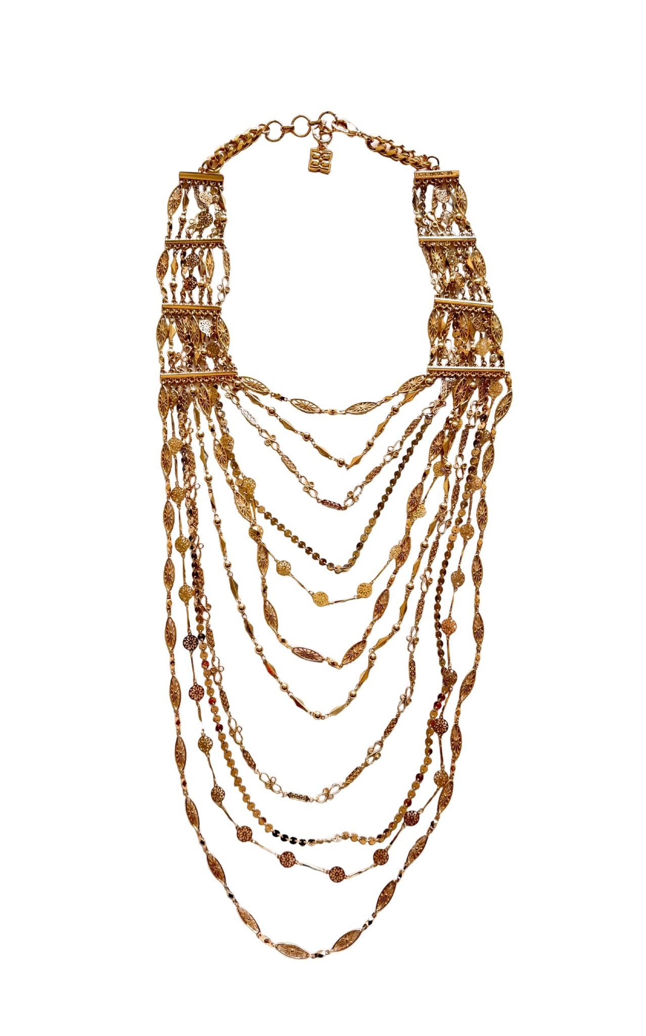 BCBGMAXAZRIA Gold Layered Necklace