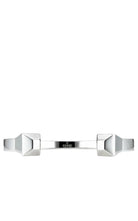 Gucci Chiodo 925 sterling silver cuff bracelet with Gucci logo engraving