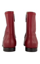 Gucci Gucci Jordaan Burgundy Leather Ankle Boots