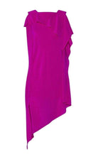 Acne Studios Barrow Asymmetric Silk Crepe de Chine Dress - Runway Catalog