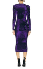 Alaïa Alaïa Velvet Maxi Dress in Violet - Runway Catalog