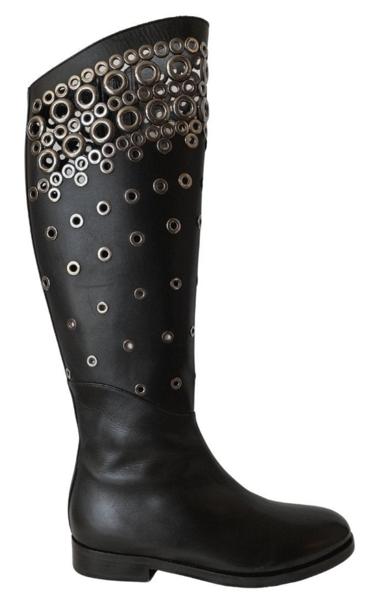 Alaïa Knee High Leather Boots - Runway Catalog