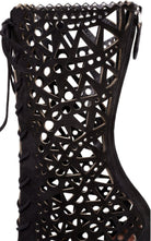 Alaïa Mid Calf Stiletto Boots - Runway Catalog