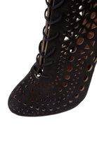 Alaïa Mid Calf Stiletto Boots - Runway Catalog