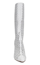 Alaïa Petal Perforated Knee Boots - Runway Catalog