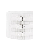 Alaïa Ribbed Stretch Corset Belt - Runway Catalog