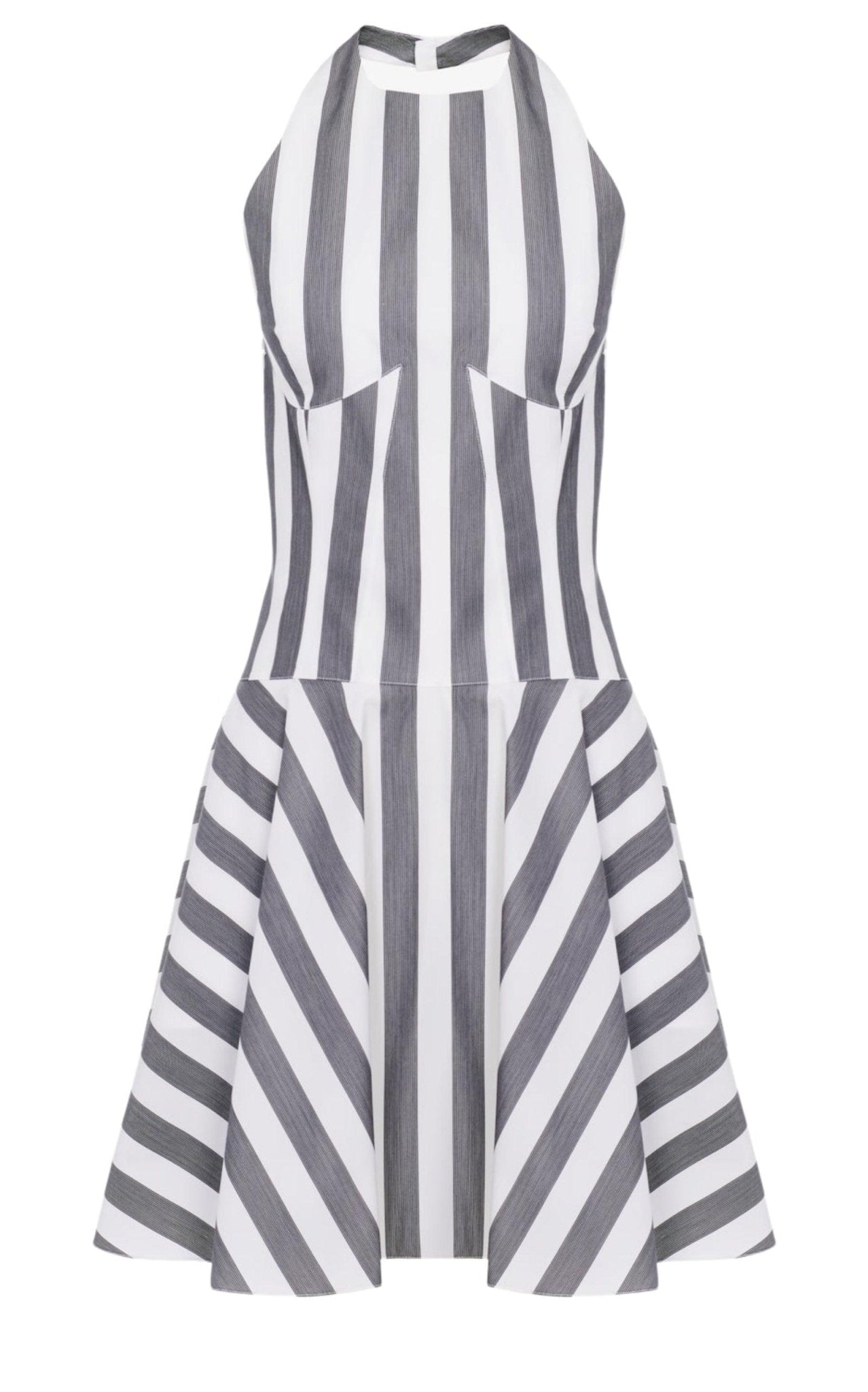Alaïa Short Striped Poplin Sun-Dress – Runway Catalog