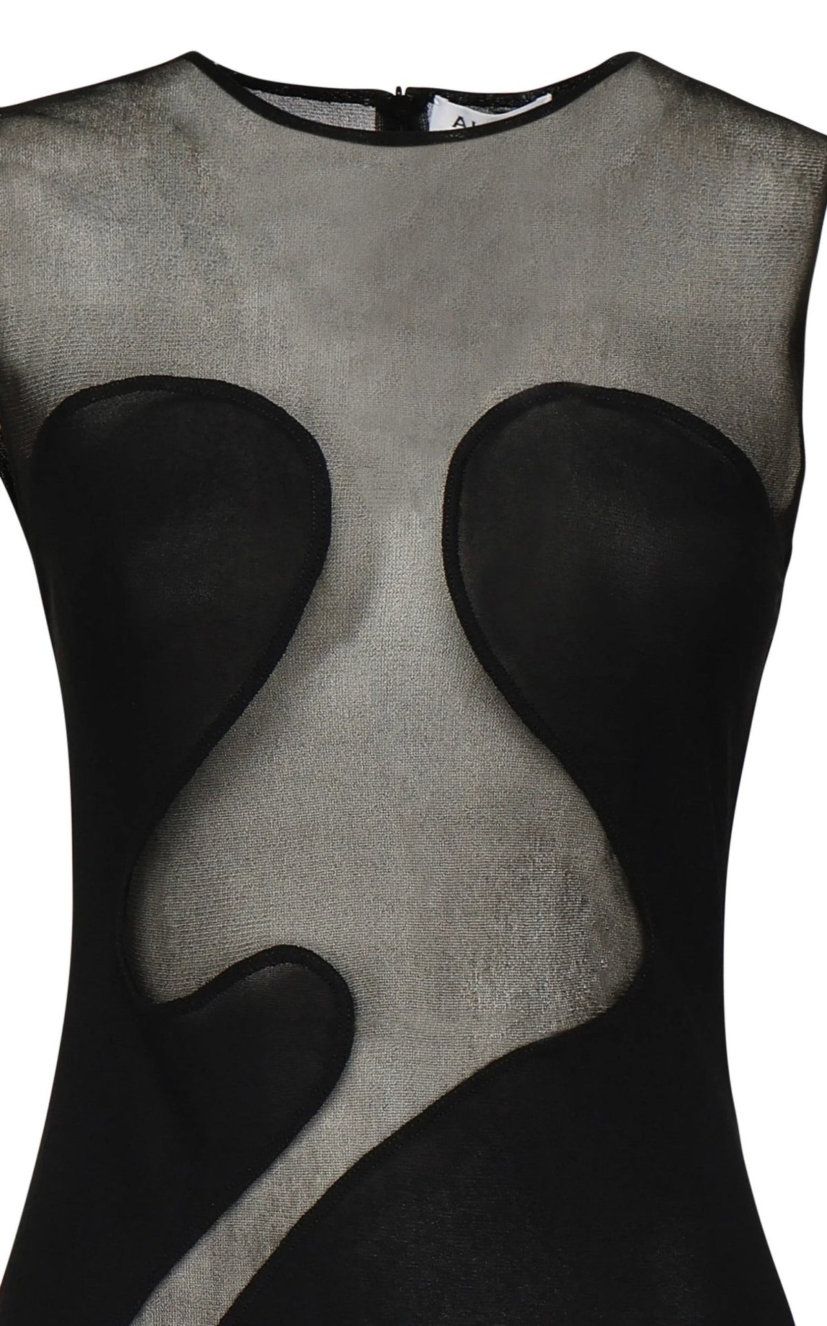 Alaïa Silk-Trimmed Stretch-Knit Maxi Dress - Runway Catalog